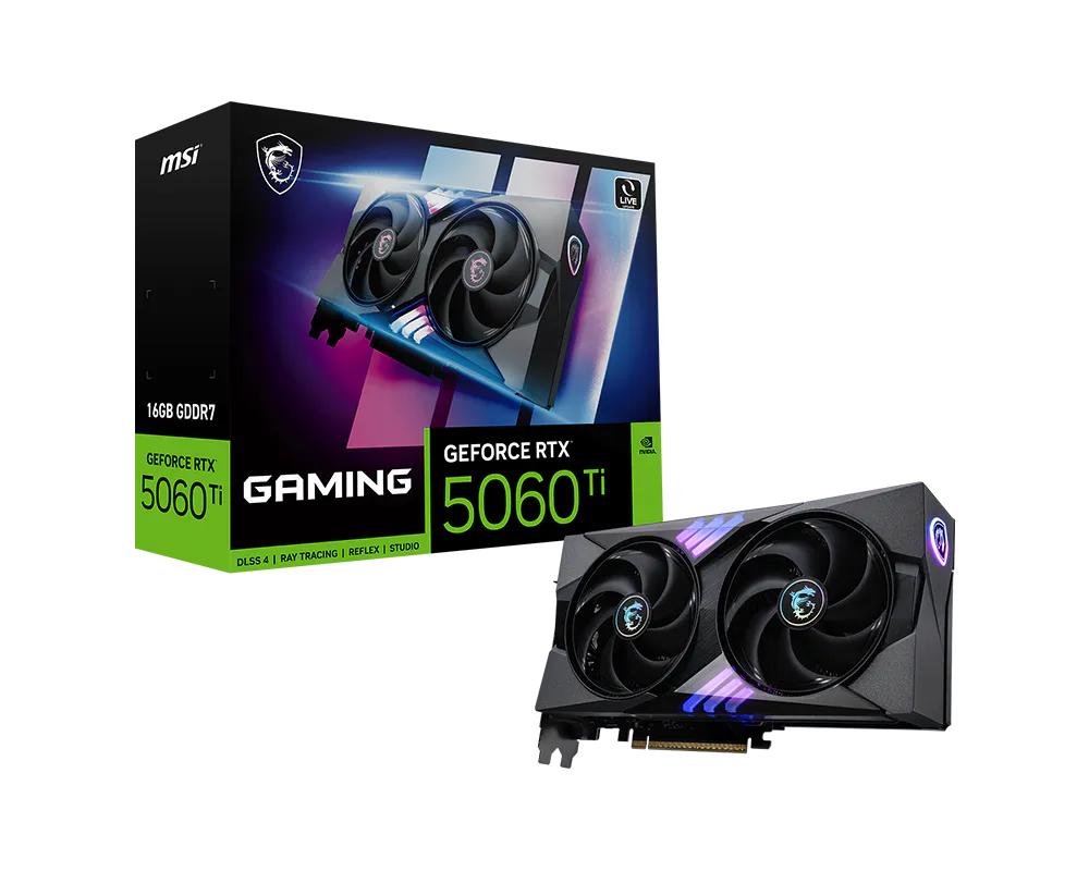 MSI GeForce RTX 5060 Ti 16G GAMING